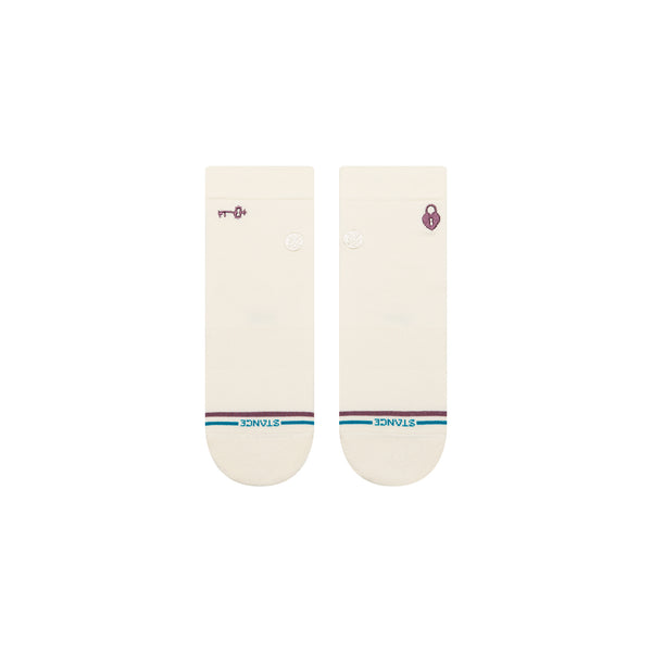 Lock And Key Quarter Socks