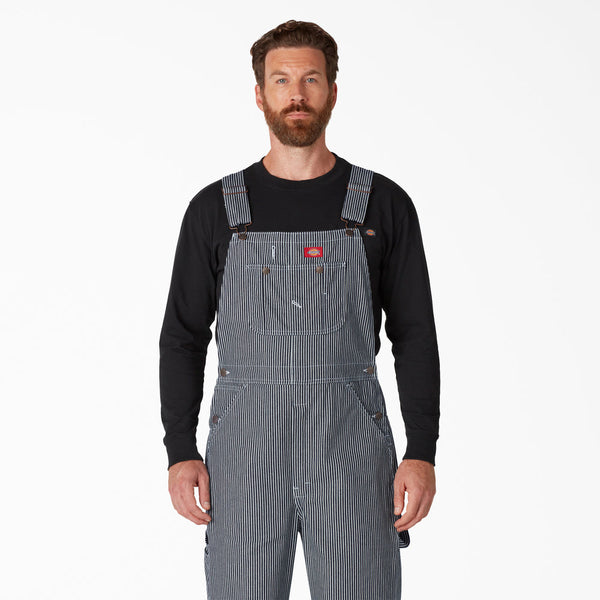 Hickory Stripe Bib Overalls