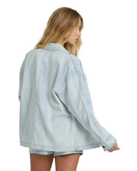 Jade Saltwashed L/S Denim Shirt Jacket