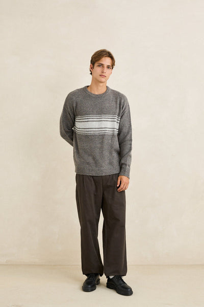 Double Pleat Twill Trouser