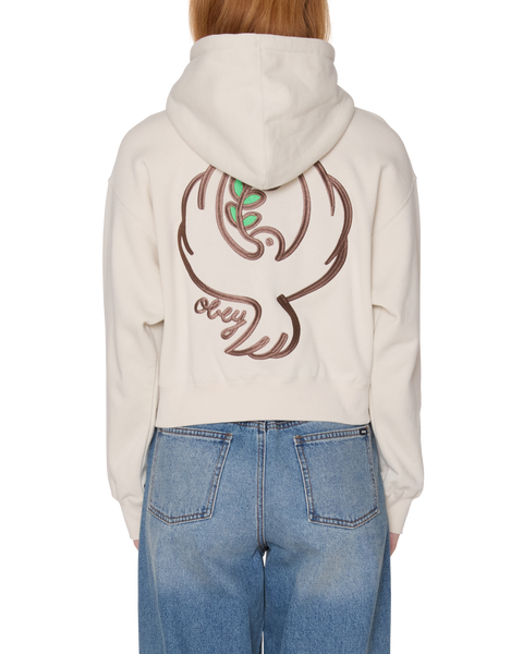 Obey Dove Cropped Hoodie