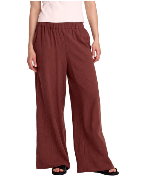 New Yume Wide Leg Cotton Pants