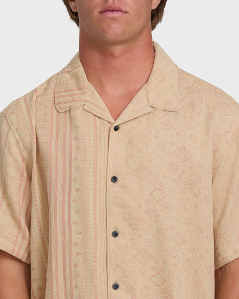 Garage Nashau Jacquard Short Sleeve Woven