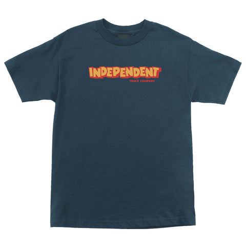 Independent Bounce ss T-Shirt - Harbor Blue