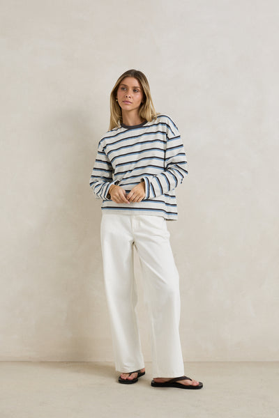 Porto Stripe Long Sleeve Shirt