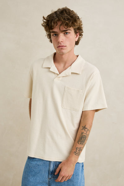Vintage Terry Polo Shirt