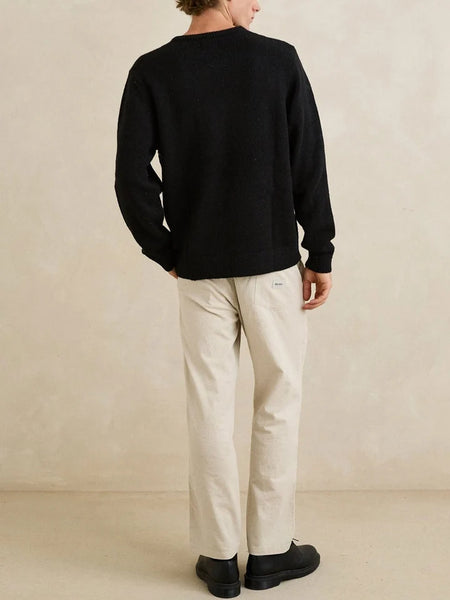Mohair Stripe Knit Sweater