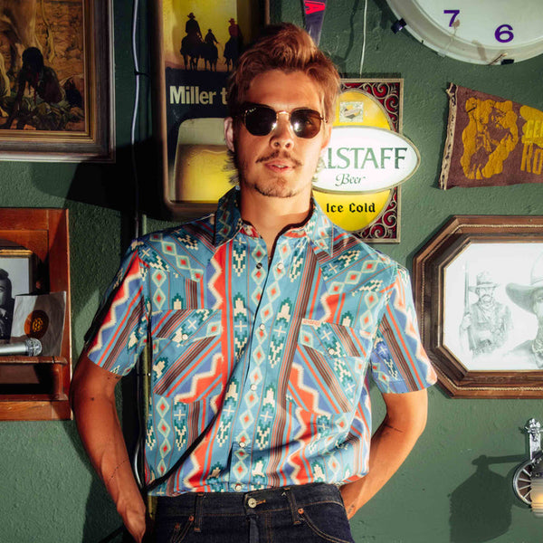 The Wyatt Pearl Snap Short Sleeve Shirt