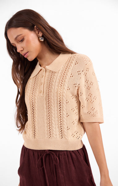 Sister Polo Sweater