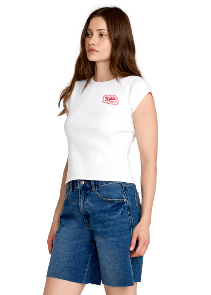 Ribbed Slim Tee