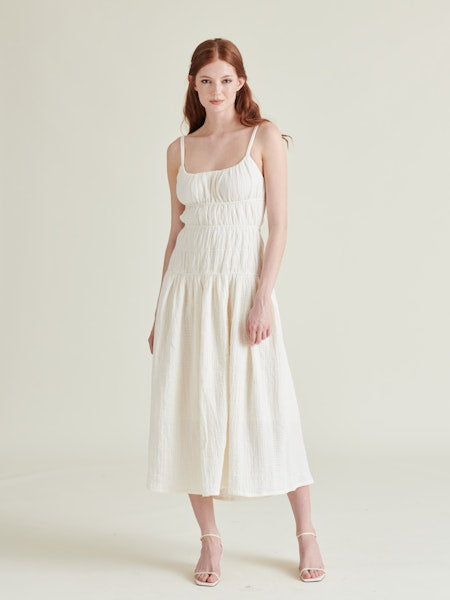 Toby Dress - Ivory