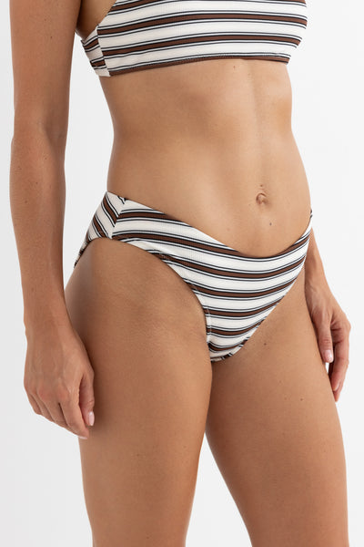 Tami Stripe Holiday Pant Bikini Bottoms