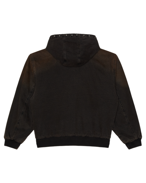 Obey Studded Zip Up Jacket