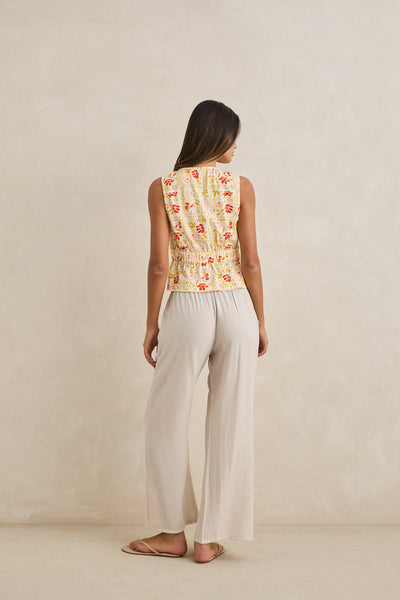 Wildflower Tie Front Top