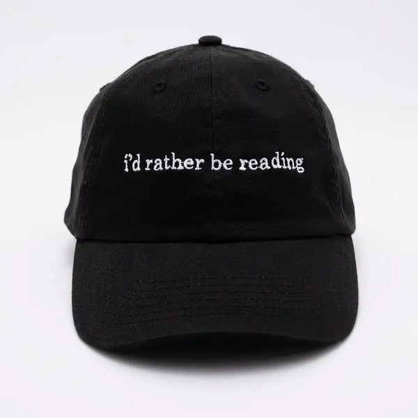 I'd Rather Be Reading Hat