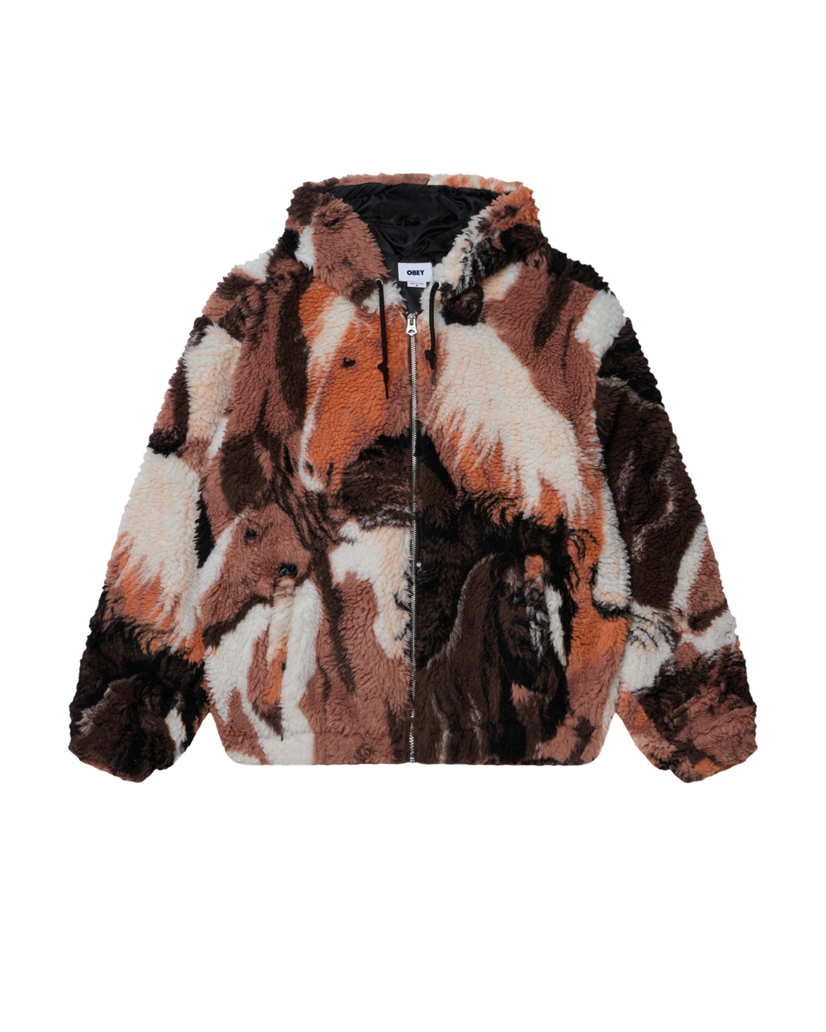Obey Horses Sherpa Jacket