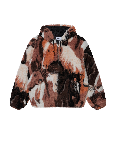 Obey Horses Sherpa Jacket
