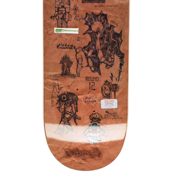 Diego Todd Paper Cover Skateboard Deck