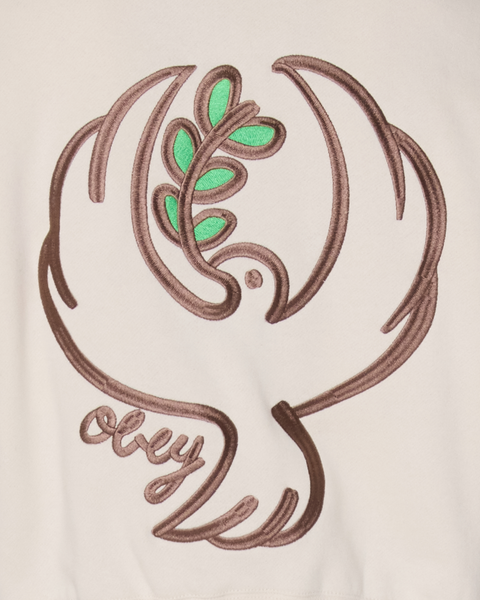 Obey Dove Cropped Hoodie