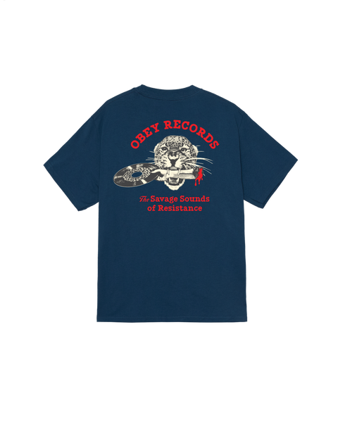 Obey Savage Sounds Leopard T-Shirt