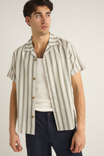 Vacation Stripe SS Shirt
