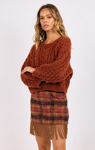 Louisa Cable Knit Sweater