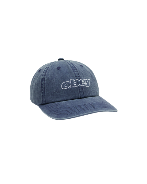 Obey Slanted 6 Panel Hat