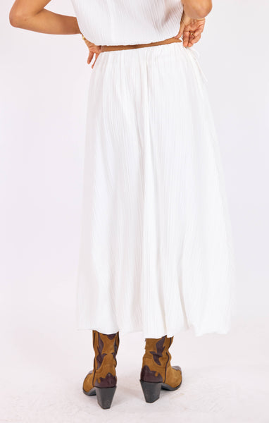 Deja Vu Bubble Maxi Skirt