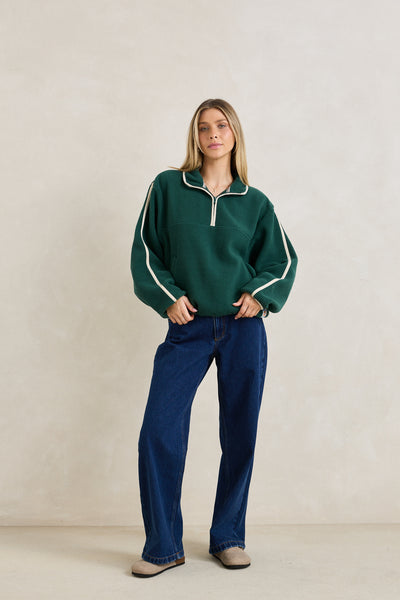 Camp Half Zip Sherpa Pullover Fleece