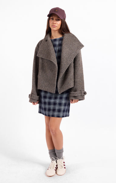 Boston Oversized Collar Jacket