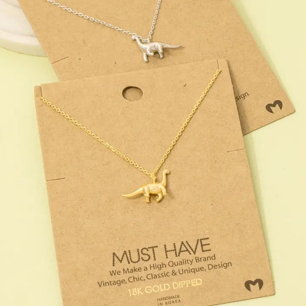 Brachiosaurus Necklace