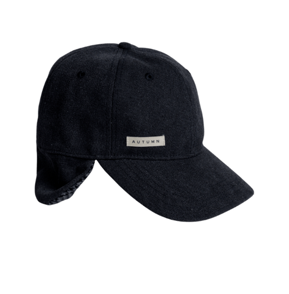 Wash Canvas Flap Cap