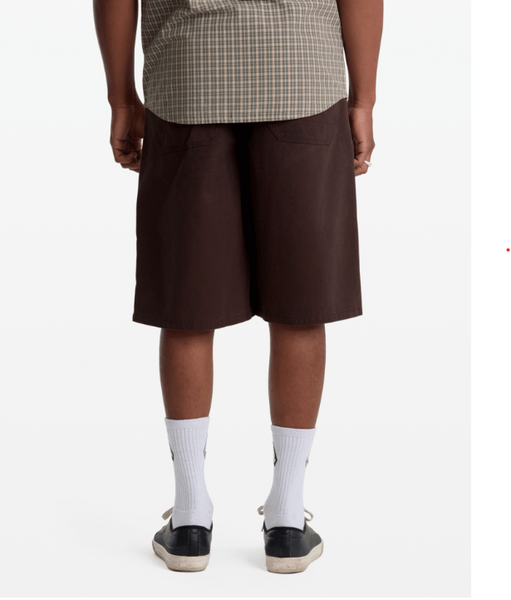 Chillow Pleat Elastic Waist Chino Shorts
