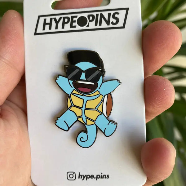 Summer Squirtle Pin