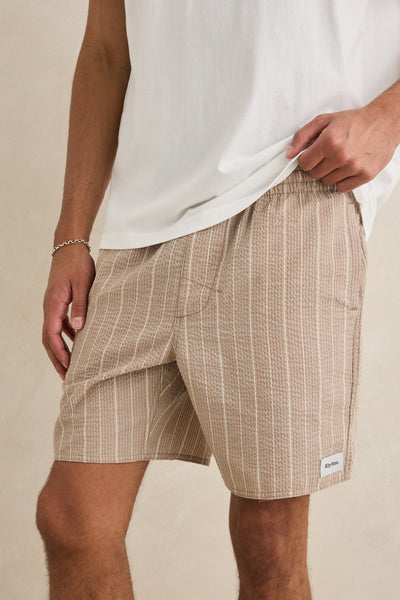 Seersucker Stripe Jam Shorts
