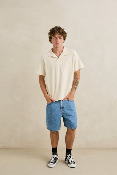 Vintage Terry Polo Shirt