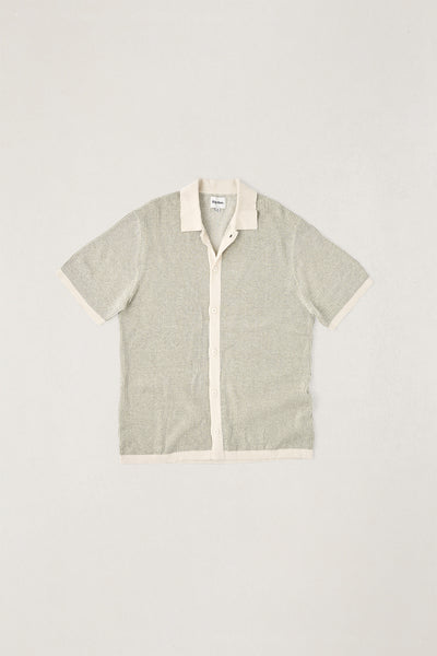 Hi Lo Knit Button Up Shirt