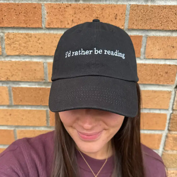 I'd Rather Be Reading Hat