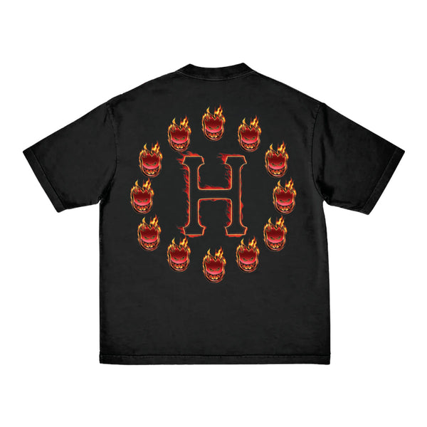 Spitfire Flame Galaxies Tee
