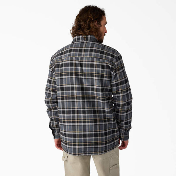 Sherpa Lined Flannel Shirt Jkt
