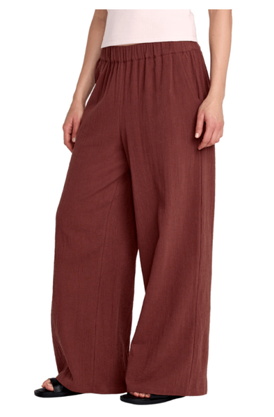 New Yume Wide Leg Cotton Pants