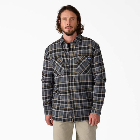 Sherpa Lined Flannel Shirt Jkt