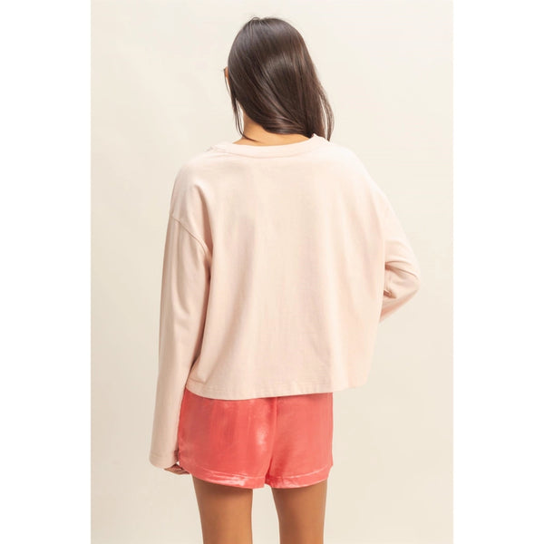 Wide Long Sleeve T-Shirt