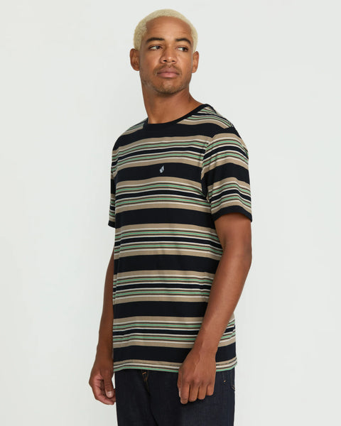 Patriotic Crew Short Sleeve - Black