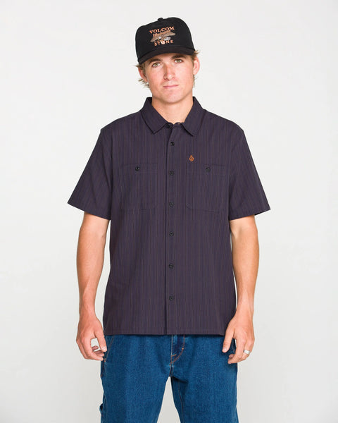 Kap Out Workwear Short Sleeve Woven Shirt
