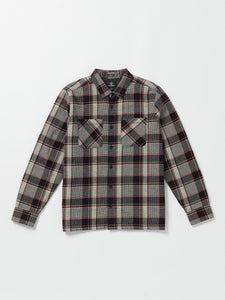 Volcom Brickstone Lined Flannel Long sleeve - Dirty White