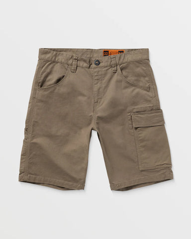 Caliper II Relaxed Work Short - Brindle