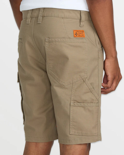 Caliper II Relaxed Work Short - Brindle