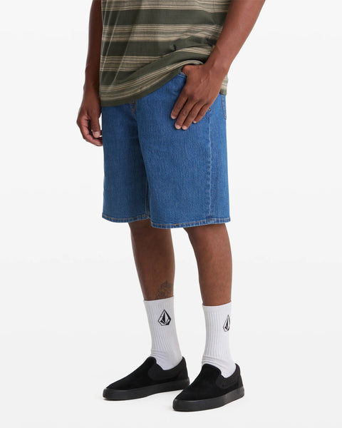 Billow Denim Short 22"