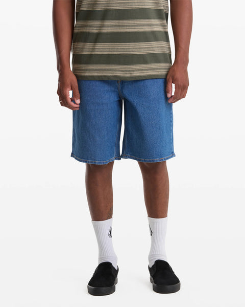 Billow Denim Short 22"